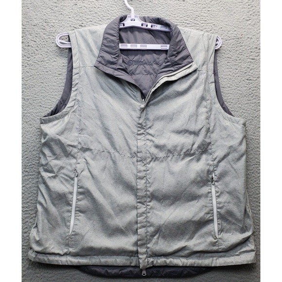 Zero Restriction Vest Mens XL Multi Quilted Reversible Tour Series Full Zipper‎